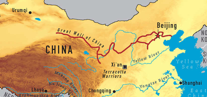 Shanghai Facts - The Great Wall. How does that relate to Shanghai?