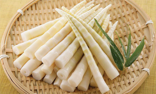Spring bamboo shoots are used in traditional Shanghanese Shao Mai - Shanghai breakfast
