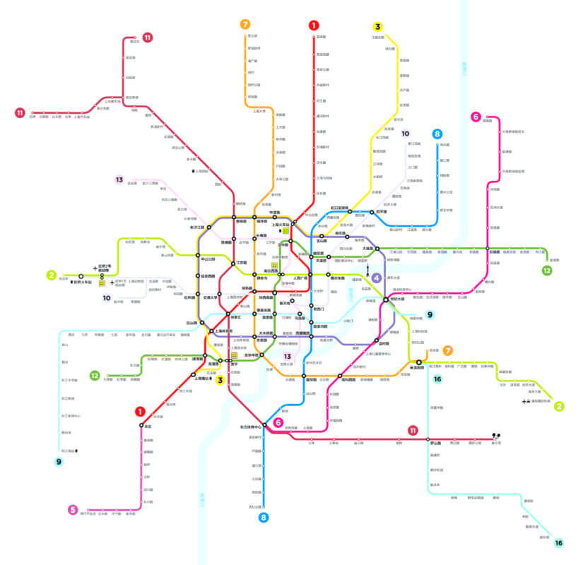 Shanghai Metro (414 Stations, 16 Lines) | Complete Guide | LTL Shanghai