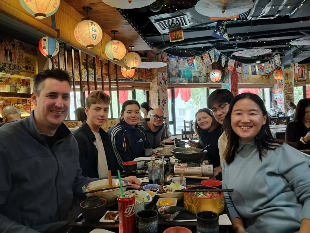 Student Dinner with Jane at LTL Shanghai